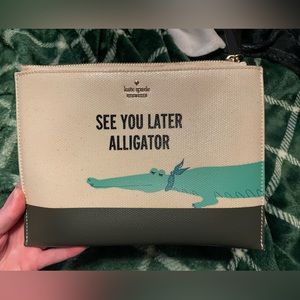 kate spade large wristlet/clutch